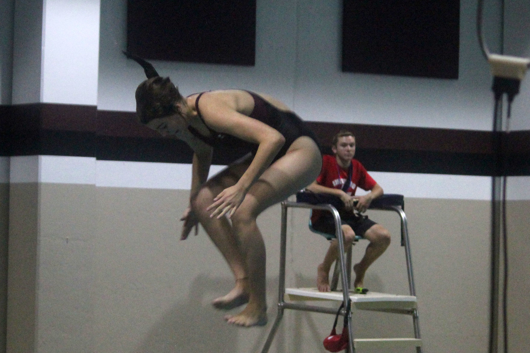 Menomonie girls swim and dive triangular 9-24-19